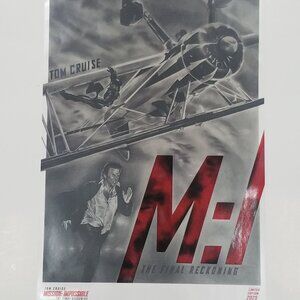The Mission Impossible The Final Reckoning Promotional Movie Poster is a limited